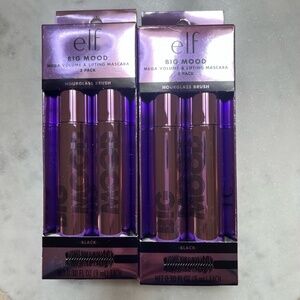 New NWT 4ct e.l.f. Big Mood Mascara Eye Makeup Hourglass‎ Brush Lifting Volume